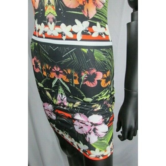 TopShop Floral Geometric Dress - Picture 11 of 12